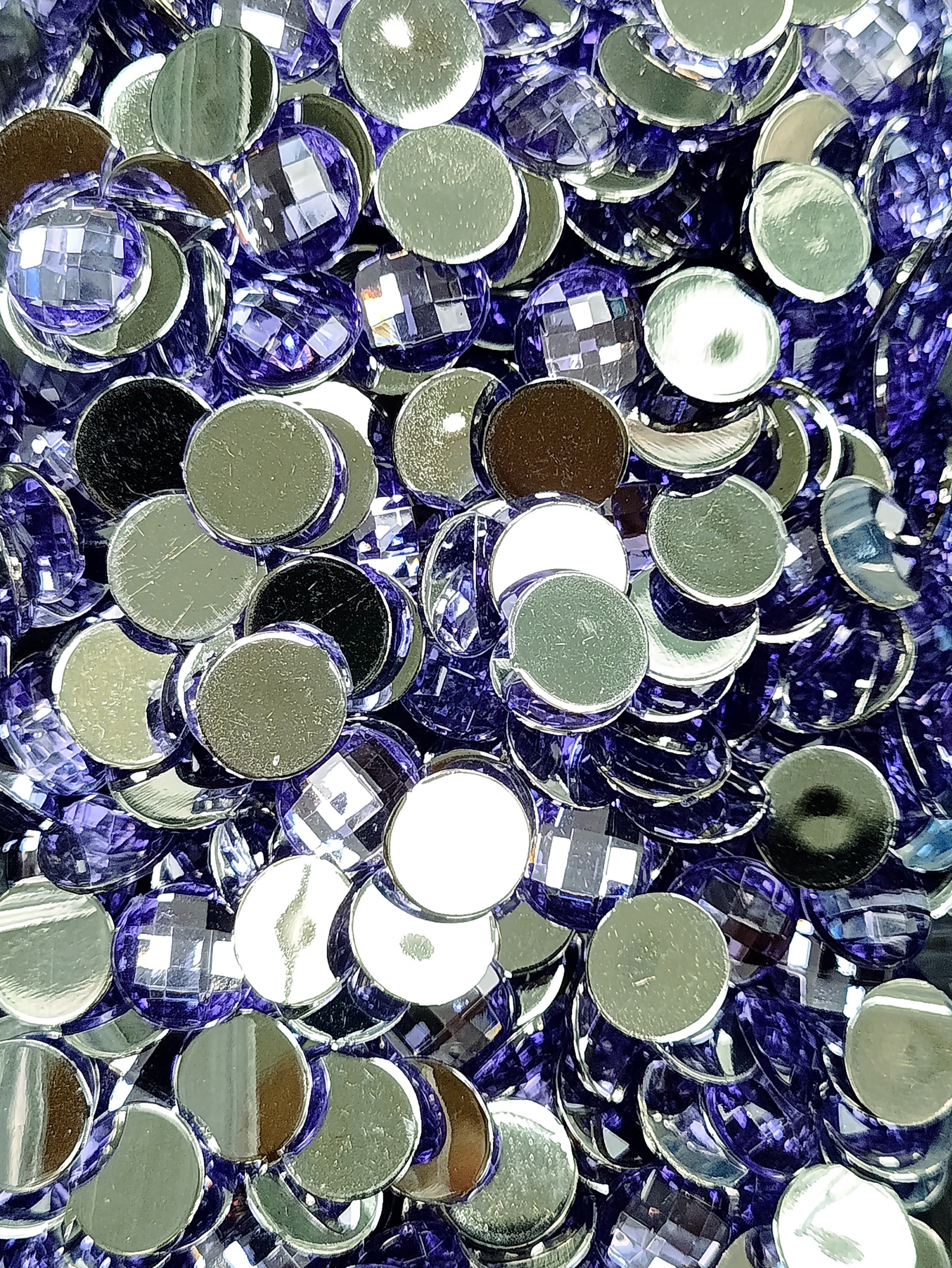 نگین گرد پشت تخت ۱۰میلیمتری